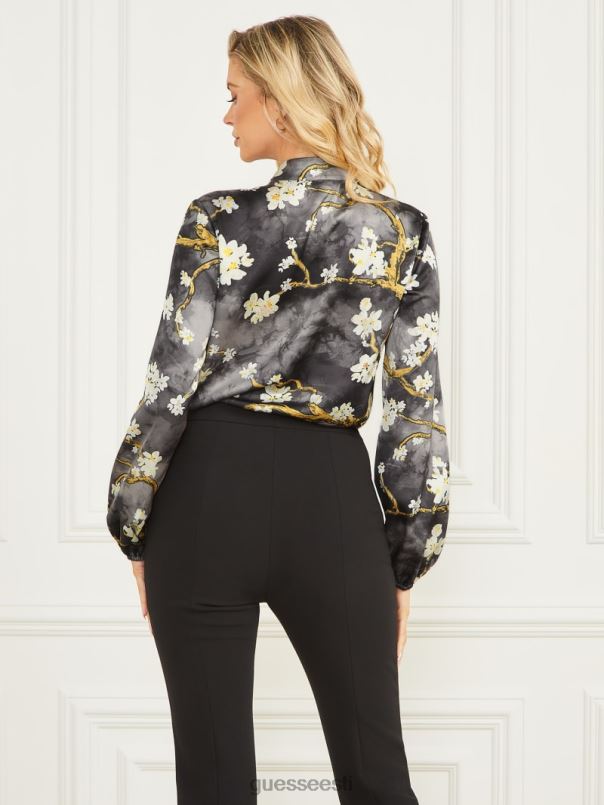 õitega pluus õismust koopatrükk GUESS kehakate naised BB4BB1457