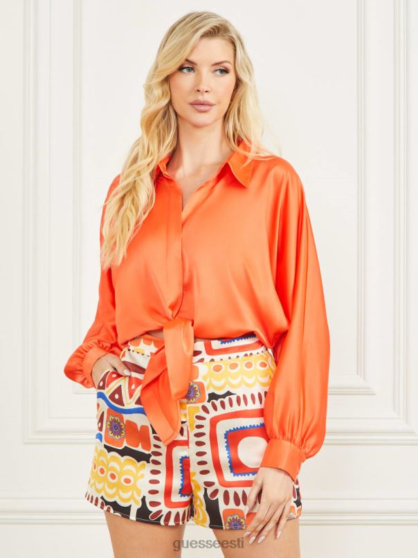 karnevali satiinist top maiade päikeseloojang GUESS kehakate naised BB4BB1087