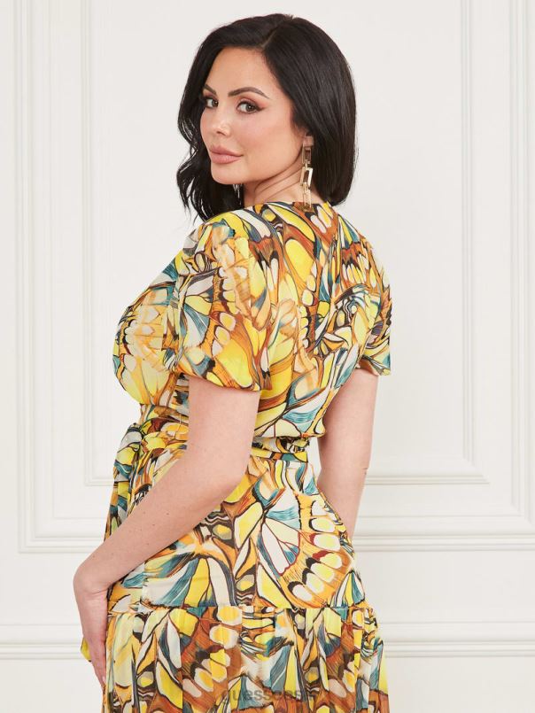 üleval kuldne tiivajälg GUESS kehakate naised BB4BB1412