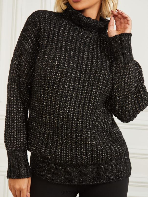 lubadus villasegu kampsun süsimusta multi GUESS kehakate naised BB4BB1544