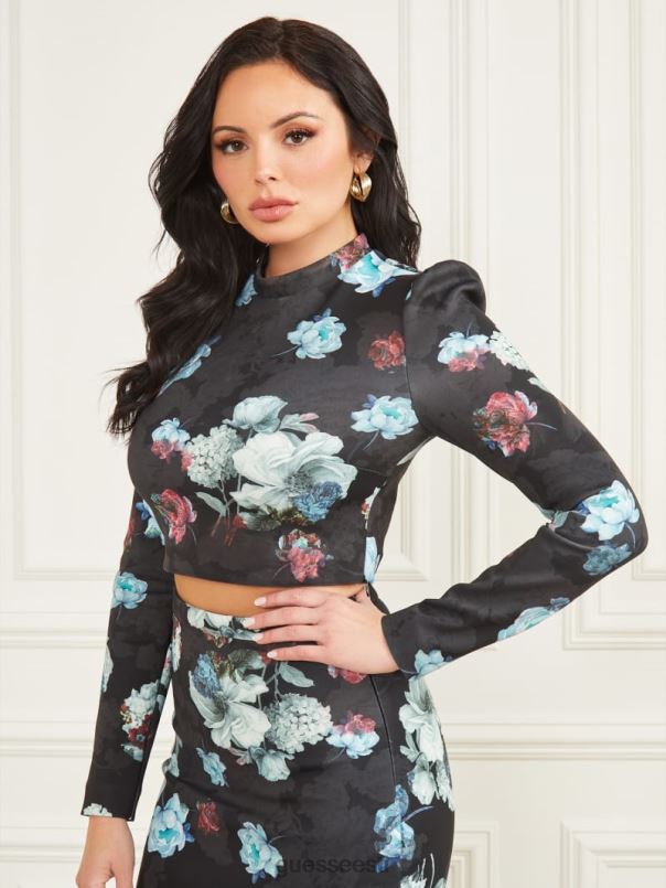 metsik ilu top metsik ilutrükk GUESS kehakate naised BB4BB1604