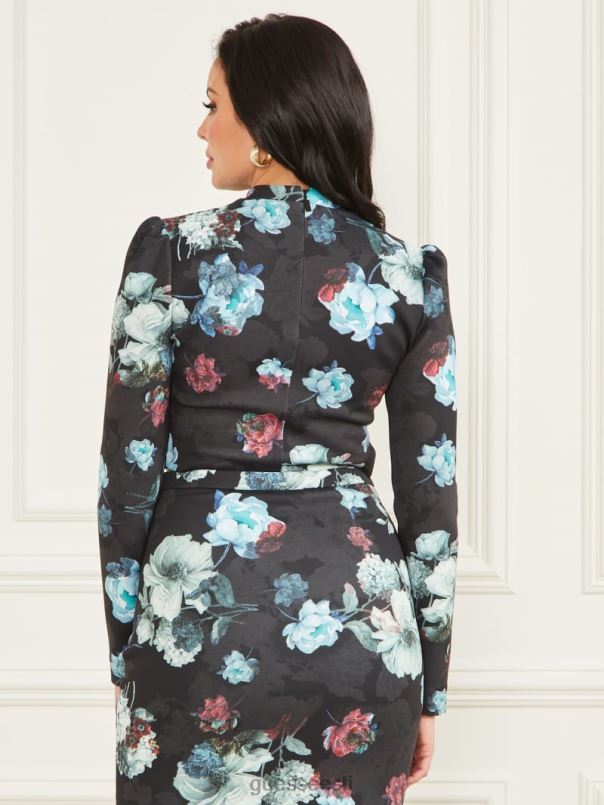 metsik ilu top metsik ilutrükk GUESS kehakate naised BB4BB1604