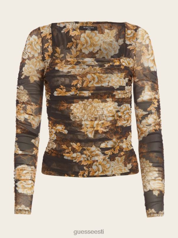 pärast tumedat võrgust peal pärast tumedat lilleprinti GUESS kehakate naised BB4BB1467