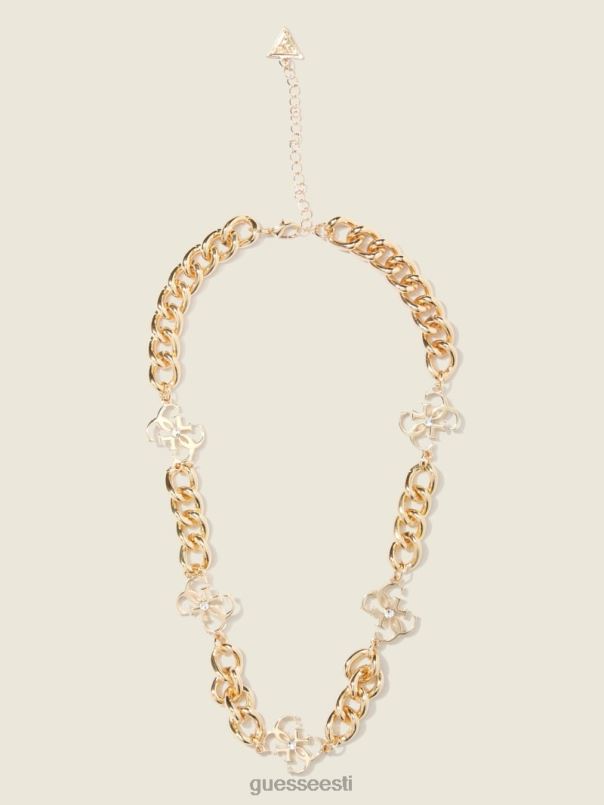 mitme tooniga quattro g kaelakee multiroheline roosa valge GUESS tarvik naised BB4BB3946