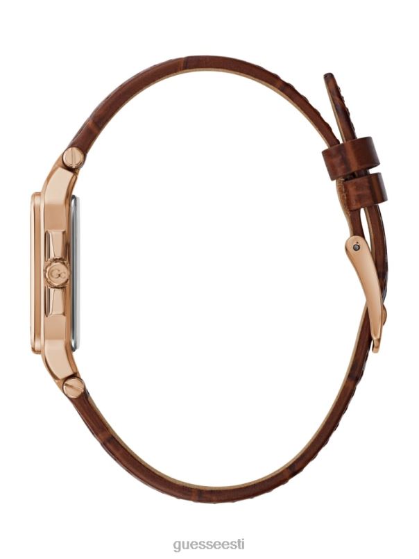 gc petite nahast analoogkell pruun GUESS tarvik naised BB4BB3626