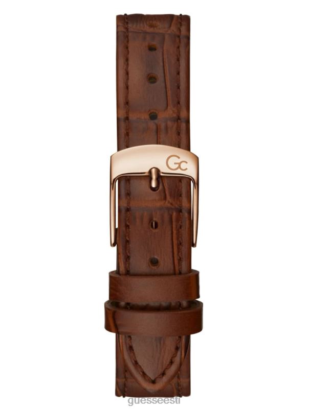 gc petite nahast analoogkell pruun GUESS tarvik naised BB4BB3626