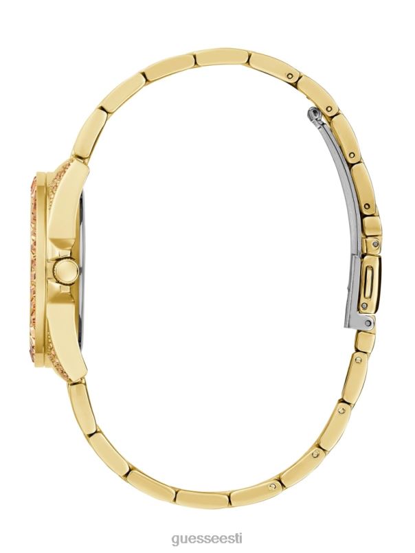 kristallist analoogkell kullast GUESS tarvik naised BB4BB3615