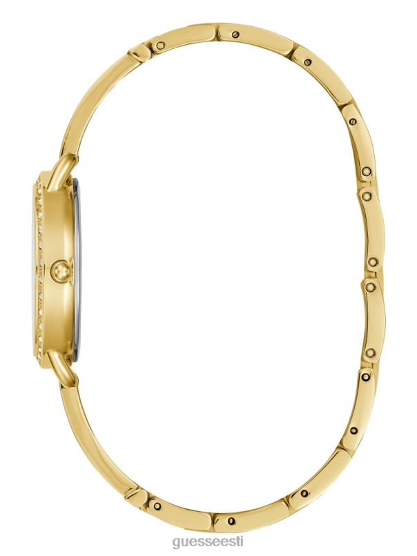 kristallist analoogkell kullast GUESS tarvik naised BB4BB3647