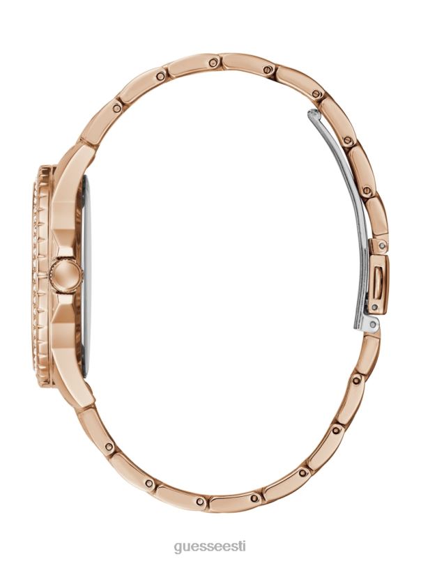 rhinestone analoog kell roosa kuld GUESS tarvik naised BB4BB3623