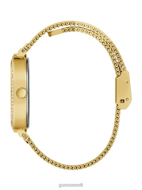 võrgust analoogkell kullast GUESS tarvik naised BB4BB3614