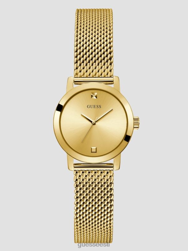 võrgust teemant-analoogkell kullast GUESS tarvik naised BB4BB3620