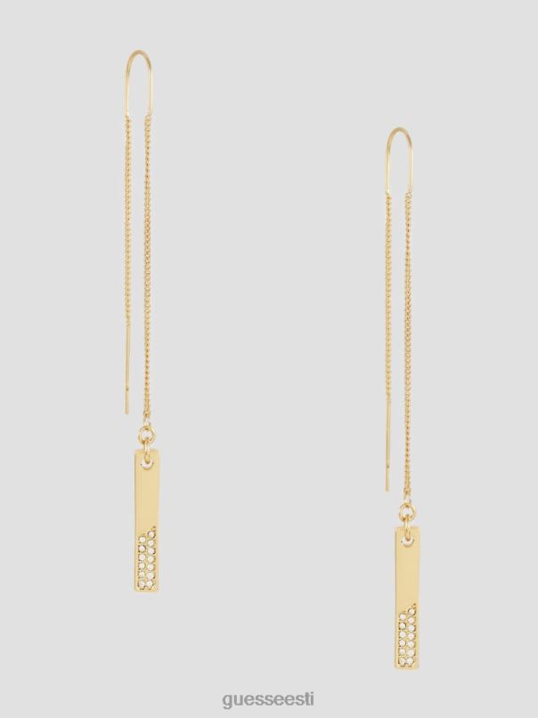 kivist keermestatud kõrvarõngad kullast GUESS tarvik naised BB4BB3834