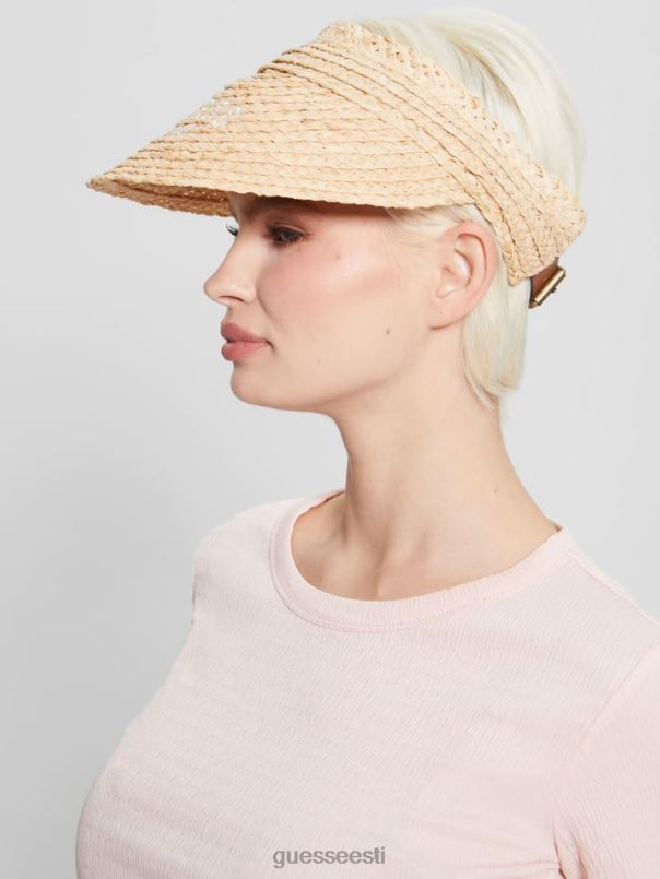 lena põhuvisiir valge GUESS tarvik naised BB4BB3784