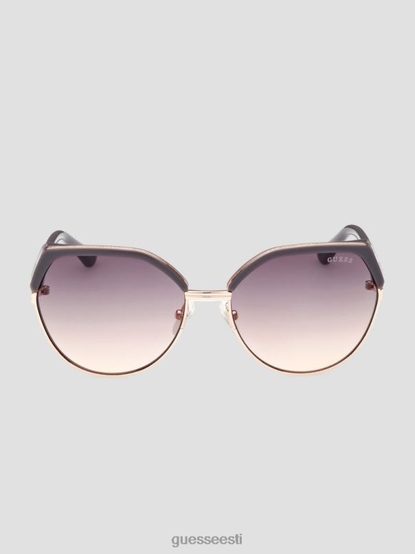 geomeetrilised emailiga metallist päikeseprillid hall GUESS tarvik naised BB4BB3673