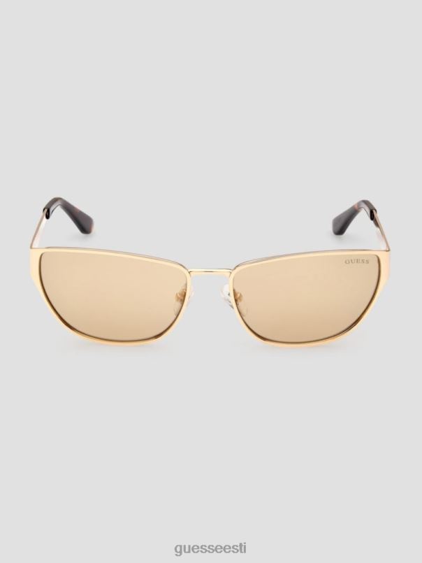 gia metallist kassisilma päikeseprillid kuldne varrega GUESS tarvik naised BB4BB3756