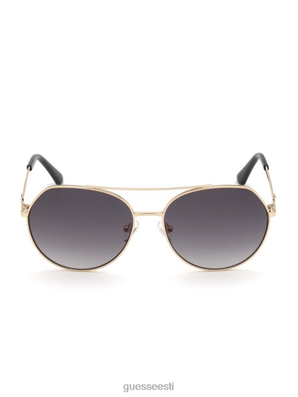 ümmargused aviatori päikeseprillid must GUESS tarvik naised BB4BB3725