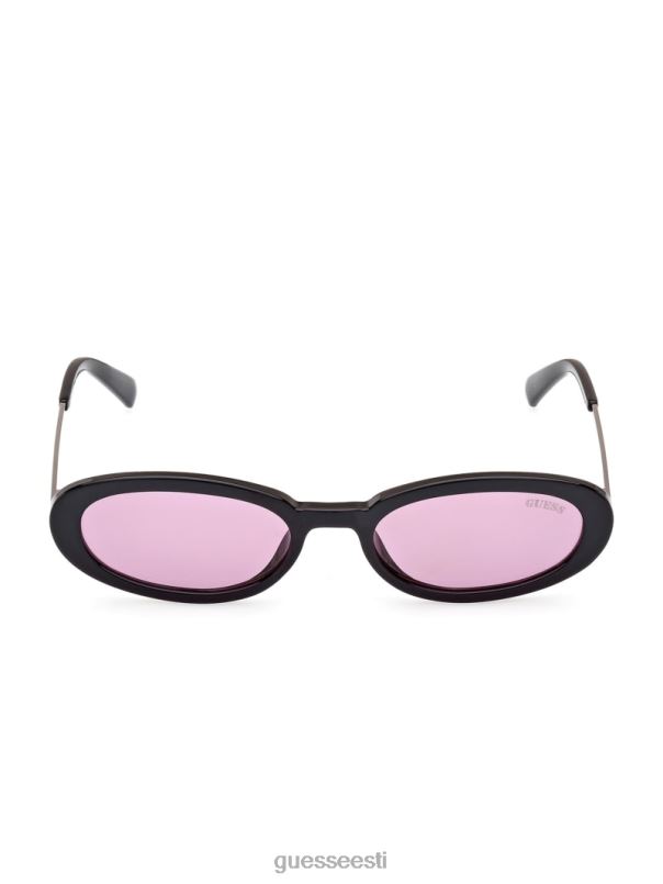 originaalsed ovaalsed päikeseprillid must GUESS tarvik naised BB4BB3737