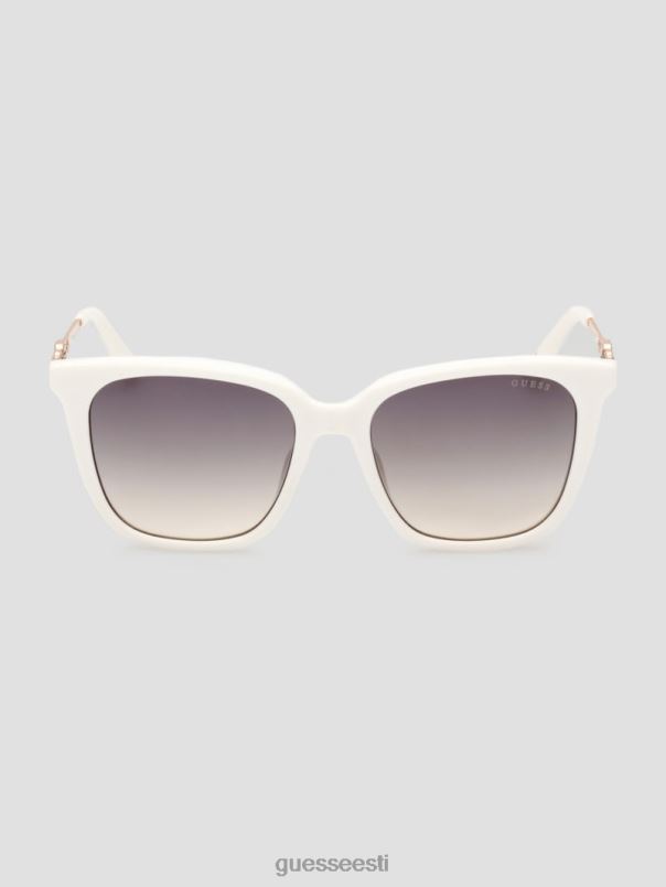 plastikust nelinurksed g päikeseprillid valge GUESS tarvik naised BB4BB3660
