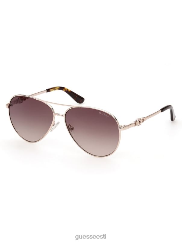 square g link metallist aviator päikeseprillid kilpkonn GUESS tarvik naised BB4BB3665