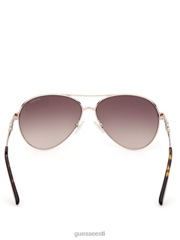 square g link metallist aviator päikeseprillid kilpkonn GUESS tarvik naised BB4BB3665