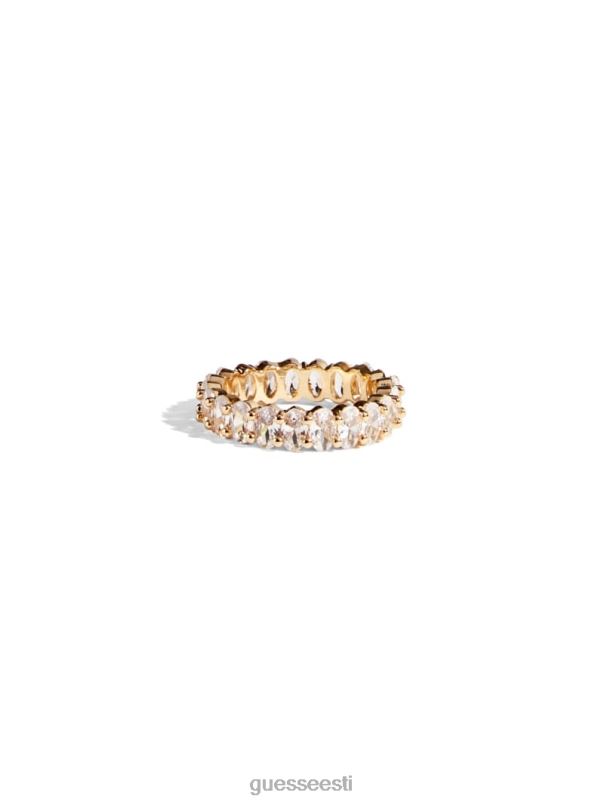 baguette cz sõrmus kullast GUESS tarvik naised BB4BB3852