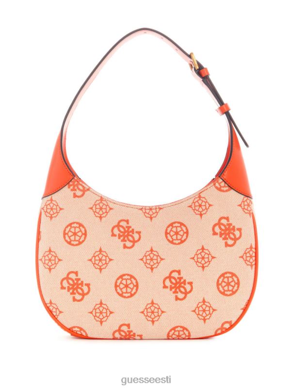 izzy logoga hulkurkott oranž/heleoranž GUESS kotid naised BB4BB3066