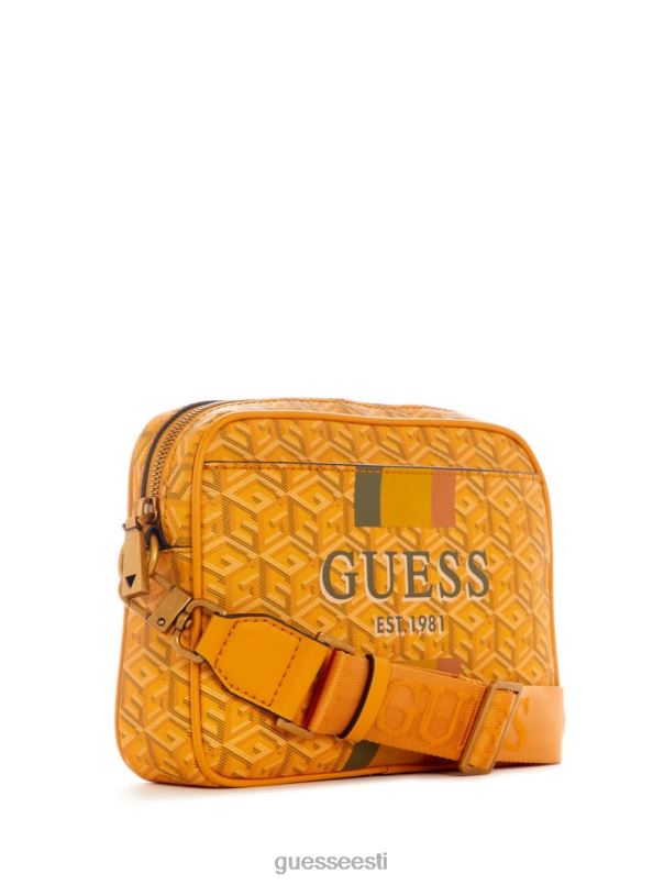 vikky kaamerakott kollane logo GUESS kotid naised BB4BB2897