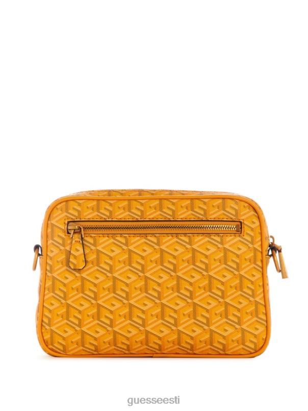 vikky kaamerakott kollane logo GUESS kotid naised BB4BB2897