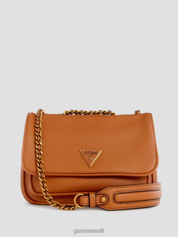 becci mini kabriolettkott konjak GUESS kotid naised BB4BB2796