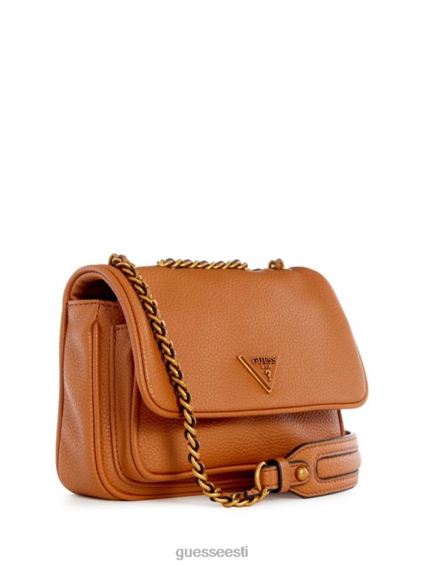 becci mini kabriolettkott konjak GUESS kotid naised BB4BB2796