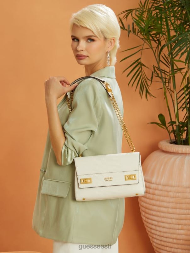 katey sisalik kabriolett kott valge GUESS kotid naised BB4BB2762