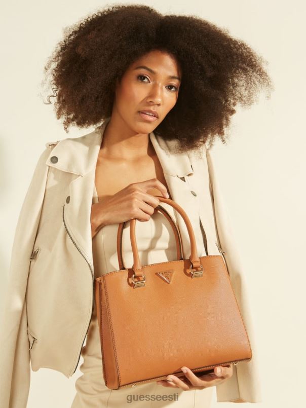 Alexie tüdruksõbra kott kerge konjak GUESS kotid naised BB4BB3264