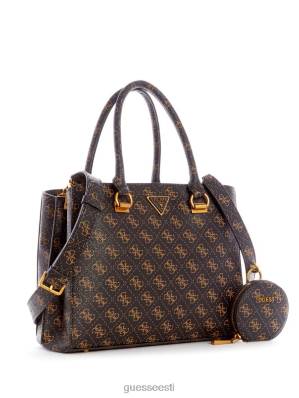 Alexie tüdruksõbra kott pruun multi GUESS kotid naised BB4BB3206