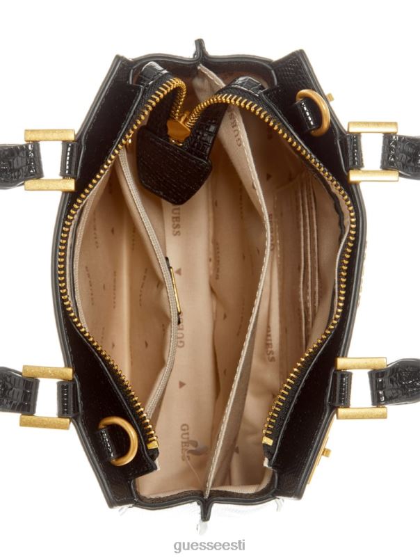 Katey Lizard minikott must lilletrükk GUESS kotid naised BB4BB3259