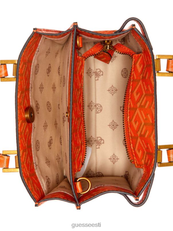 atene minikott oranž logo GUESS kotid naised BB4BB3307