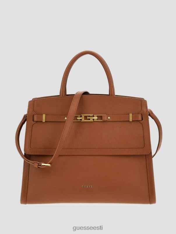 cristina keskmine nahast kott konjak GUESS kotid naised BB4BB2828