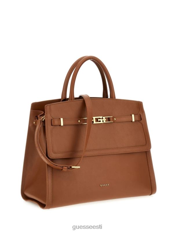 cristina keskmine nahast kott konjak GUESS kotid naised BB4BB2828