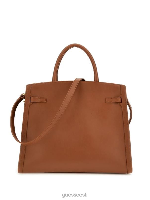 cristina keskmine nahast kott konjak GUESS kotid naised BB4BB2828