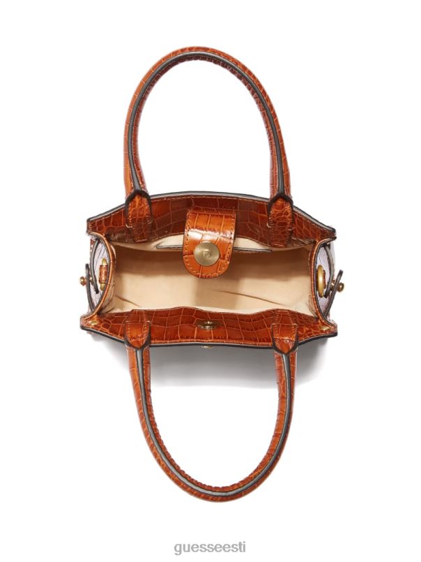 cristina nahast minikott konjak GUESS kotid naised BB4BB3287