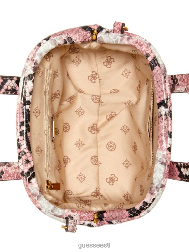 errin ussinahast väikese raamiga kott roosa püüton GUESS kotid naised BB4BB2977
