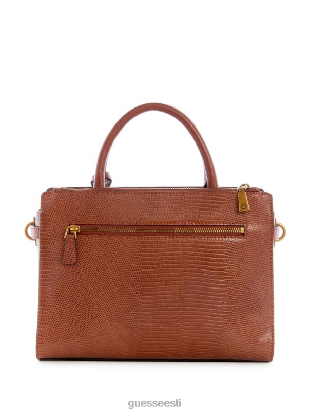 ginevra tekstuuriga eliitühiskonna kott konjak GUESS kotid naised BB4BB2835