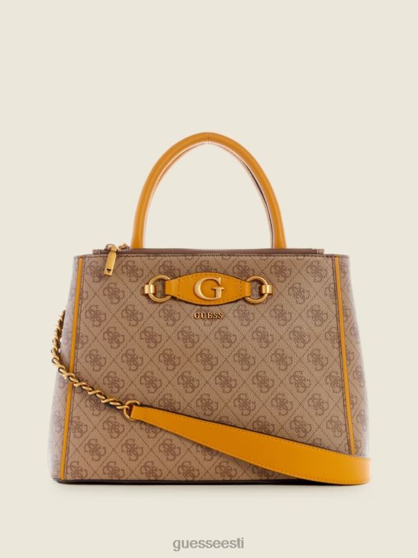 izzy logo staatusekott kollane/sidrunkollane GUESS kotid naised BB4BB2892