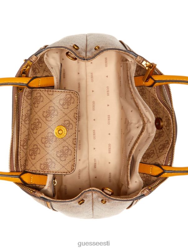 izzy logo staatusekott kollane/sidrunkollane GUESS kotid naised BB4BB2892