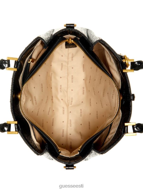 james croc tüdruksõbra kott must lilletrükk GUESS kotid naised BB4BB2826