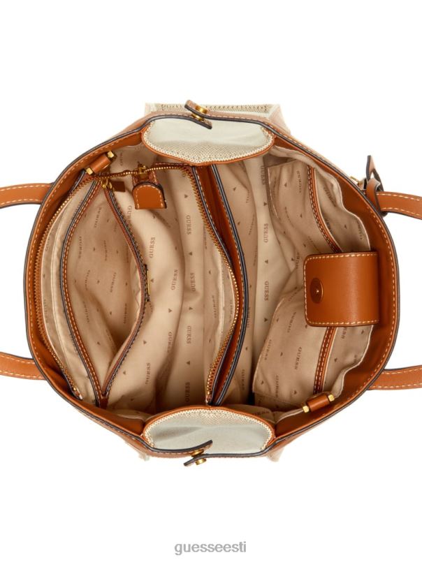 jovie ühiskonna rahakott konjak GUESS kotid naised BB4BB3263