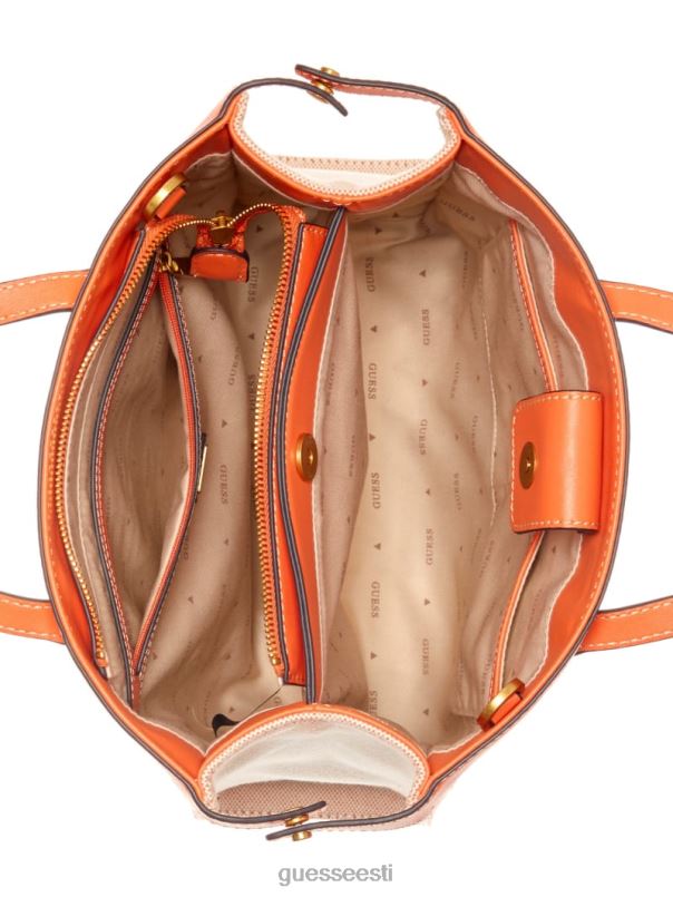 jovie ühiskonna rahakott oranž GUESS kotid naised BB4BB3262