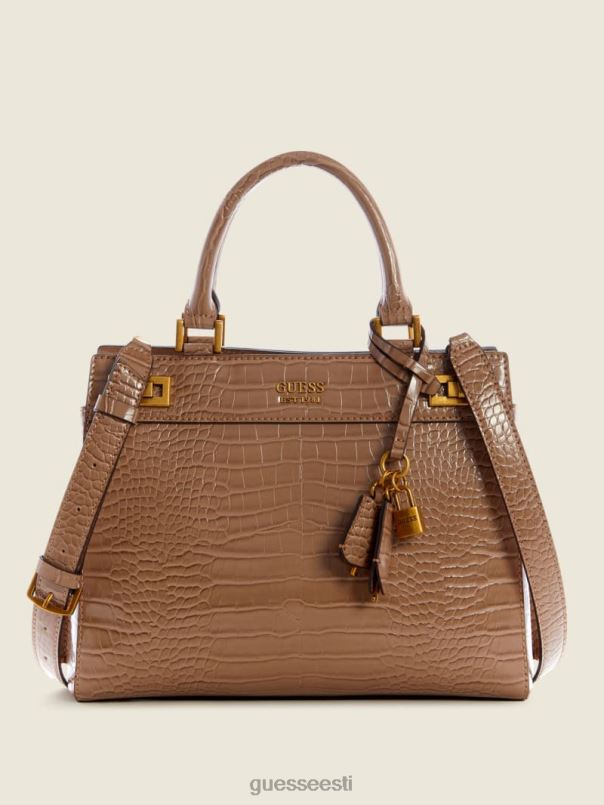 katey krokodilliga reljeefne luksuskott liiliaroheline GUESS kotid naised BB4BB3278