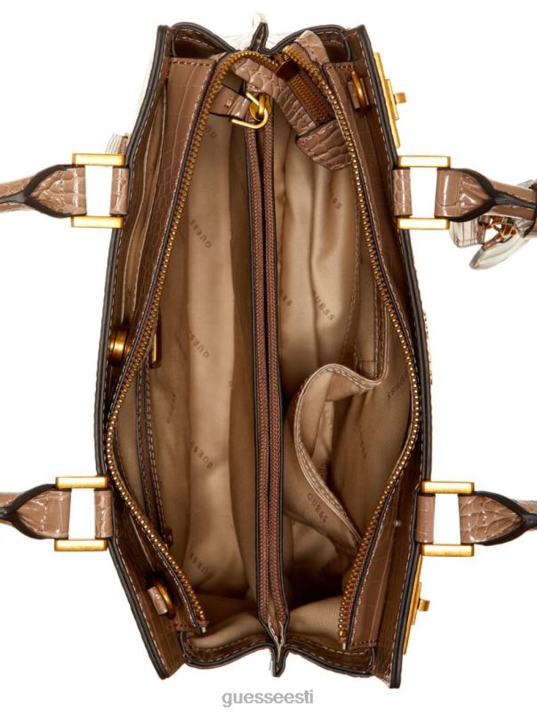 katey krokodilliga reljeefne luksuskott liiliaroheline GUESS kotid naised BB4BB3278