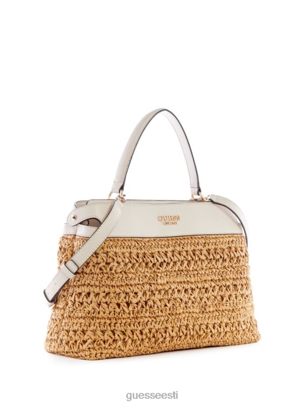 liguria heegeldatud õlgkott valge GUESS kotid naised BB4BB2953