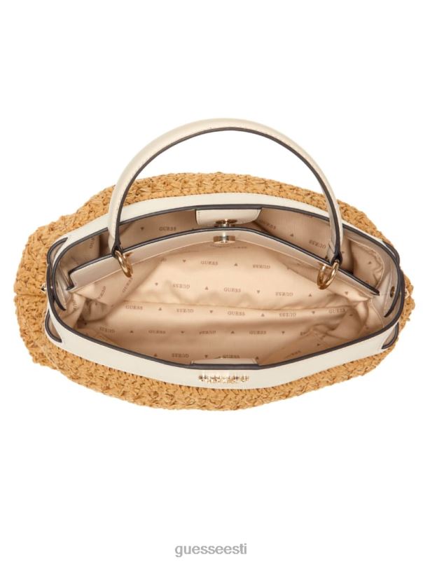 liguria heegeldatud õlgkott valge GUESS kotid naised BB4BB2953